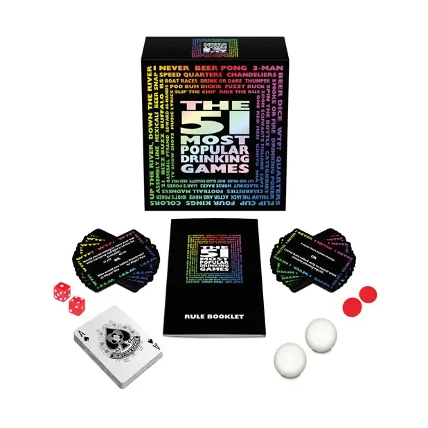 51 Most Popular Drinking Games
