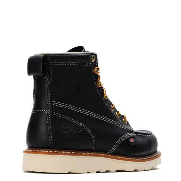 6" Black Moc Toe Non-Safety