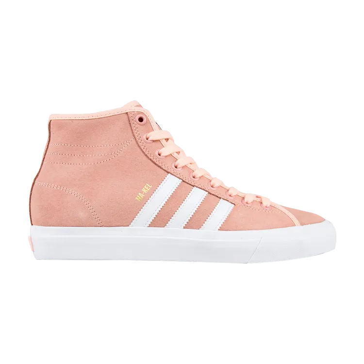 Adidas Matchcourt High RX 'Haze Coral' sneakers, pink