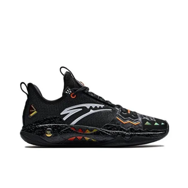 ANTA Shock Wave 5 Pro 'Heterochromia' sneakers, black