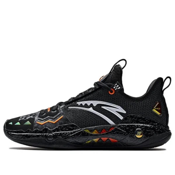 ANTA Shock Wave 5 Pro 'Heterochromia' sneakers, black