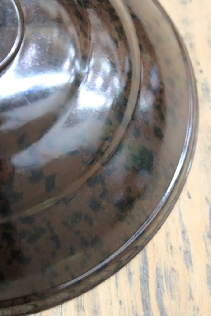 Bakelite Shade Chandelier - 9 Drop