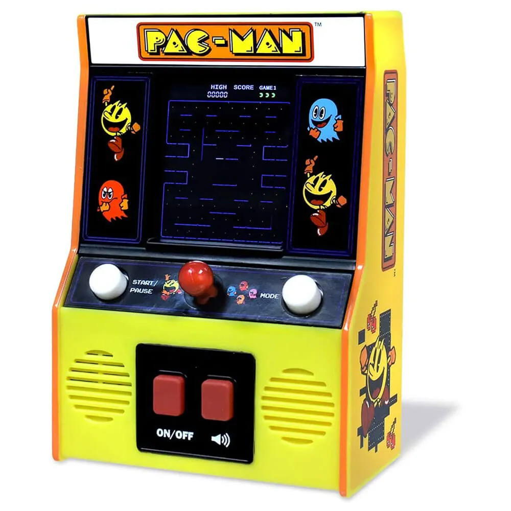 Basic Fun Arcade Classics Pac-Man Color LCD Retro Mini Arcade Game