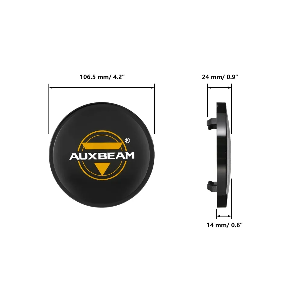 C4 Series | 4 Inch 100W Round Offroad LED Driving Lights Combo Beam