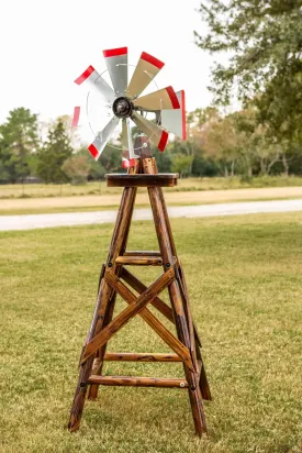 CHAR-LOG RED-TIPPED WINDMILL