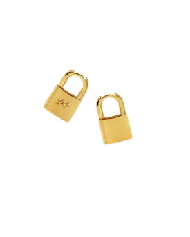 Closed Earrings Gold