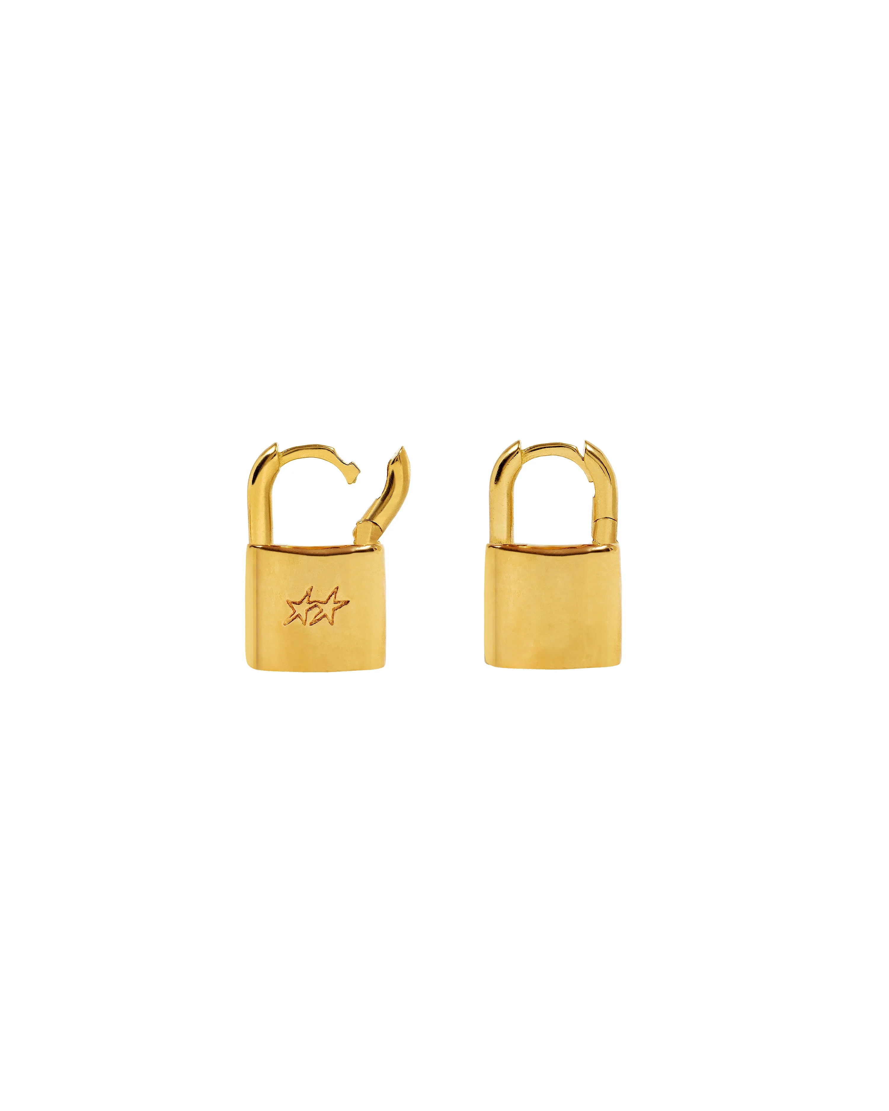 Closed Earrings Gold