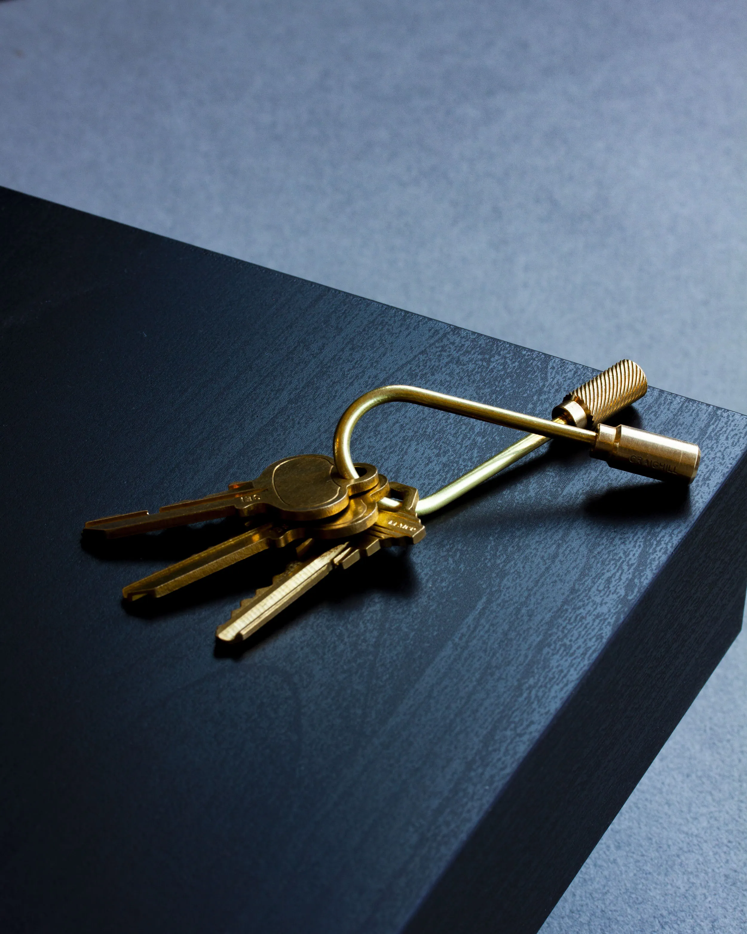 Closed Helix Keyring