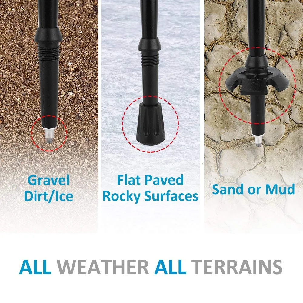Collapsible Ultralight Telescopic Hiking Stick