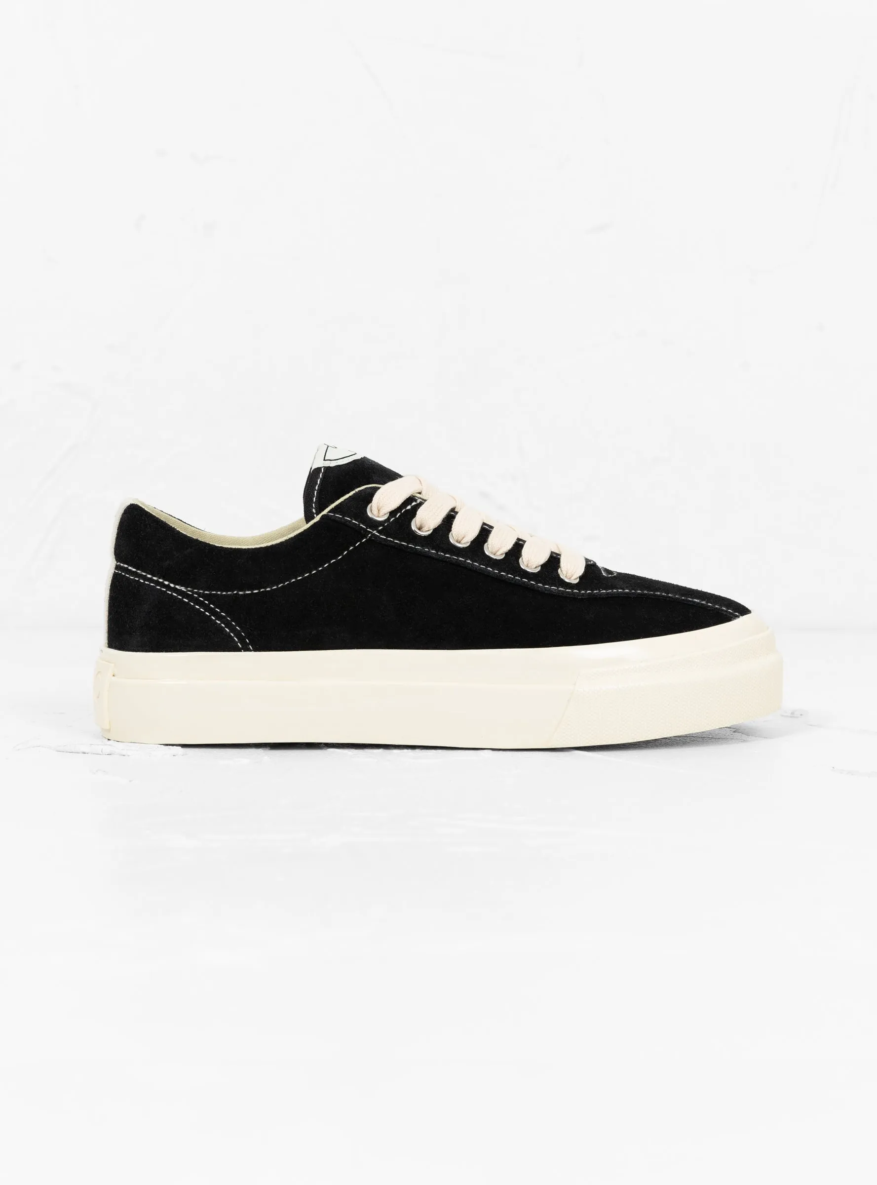 Dellow Suede Black & Ecru