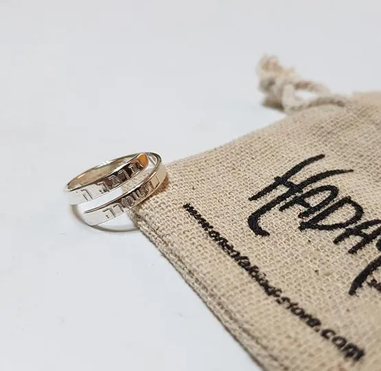 Double Spiral Ring