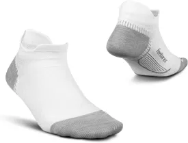 Feetures Plantar Fasciitis Relief Ultra Light Cushion Ankle Sock - Tab Socks with Heel Tab - (1 Pair)