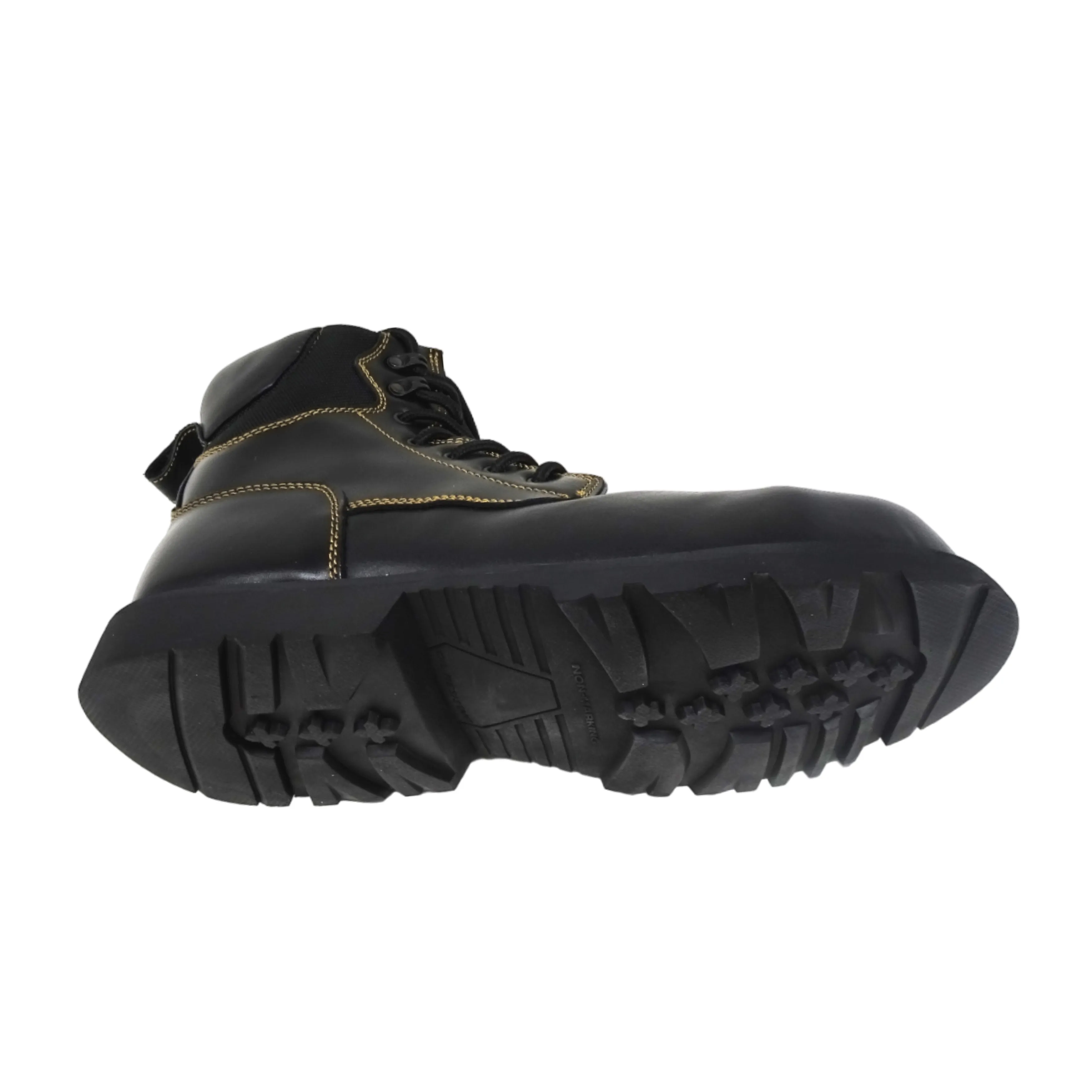 Fitec 6507 Black - Men Oil Resistant Work Boots