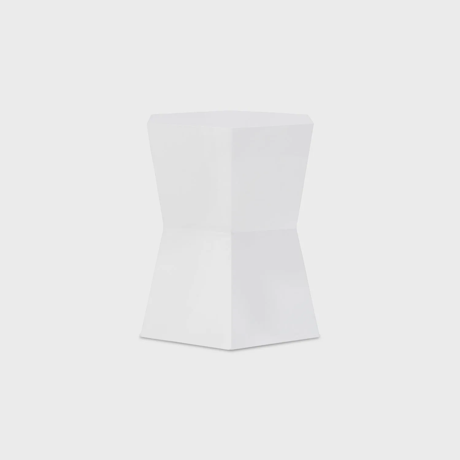 JANUS et Cie Facet Aluminum Side Table