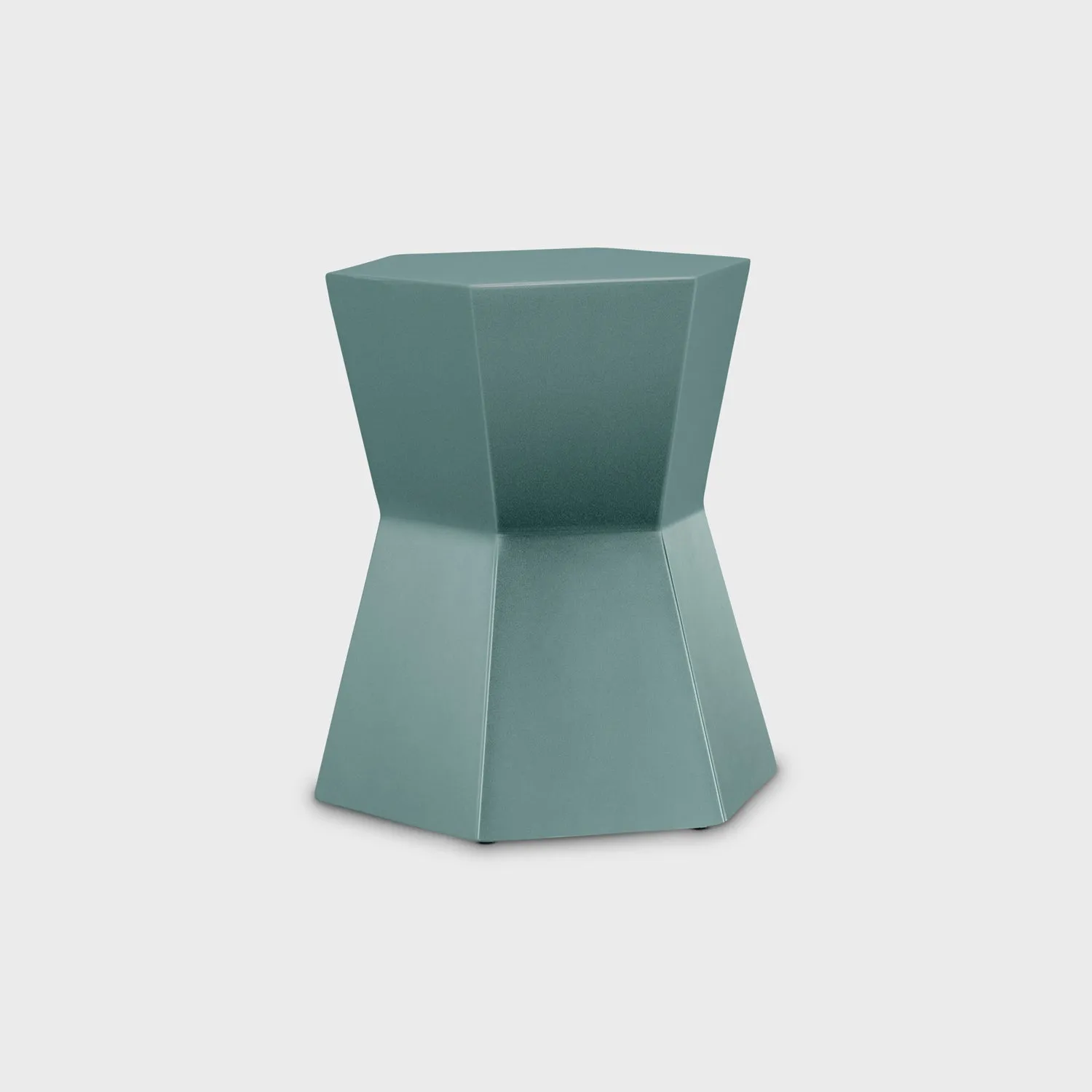JANUS et Cie Facet Aluminum Side Table