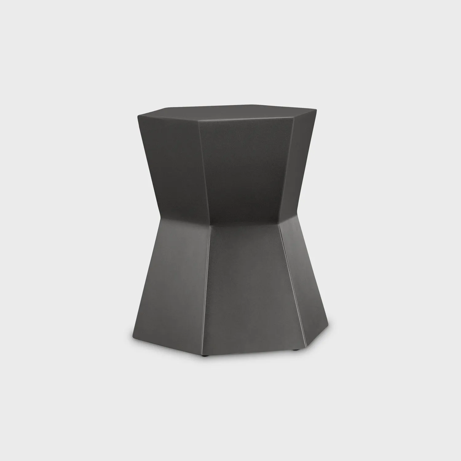 JANUS et Cie Facet Aluminum Side Table