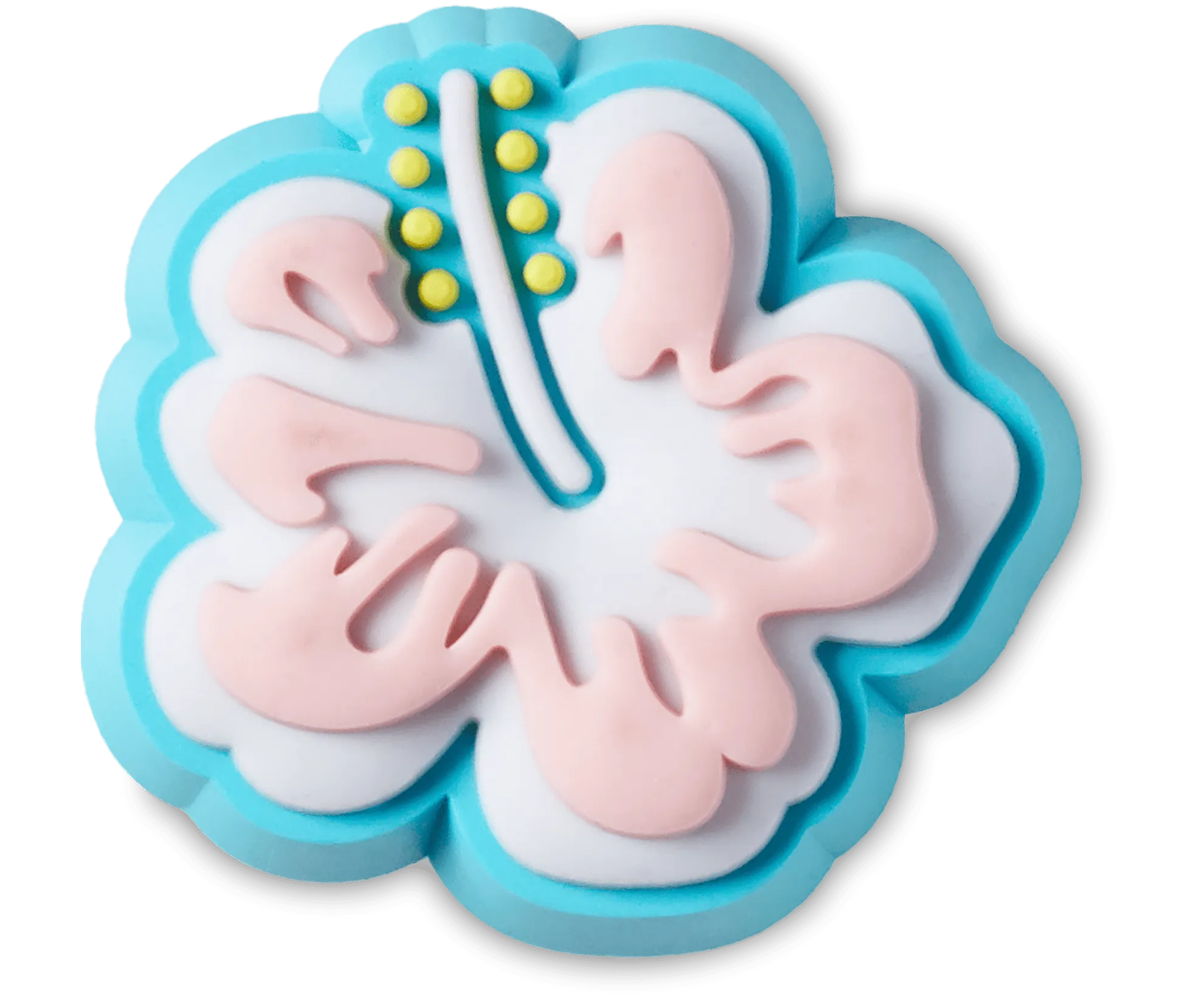 Jibbitz Blue Hibiscus
