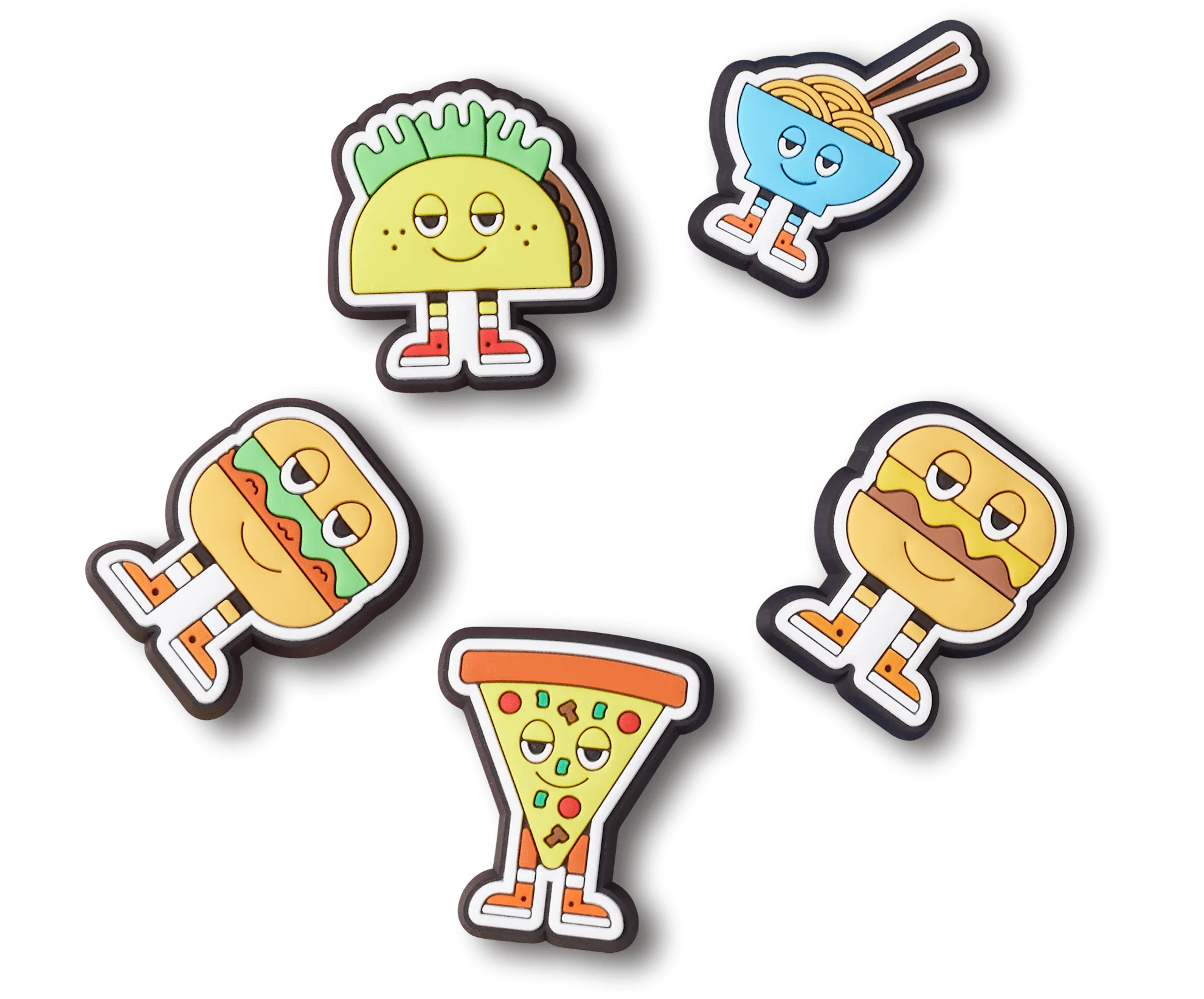 Jibbitz Chill Foods - 5 pack
