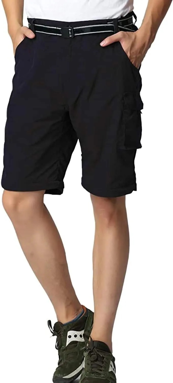 JOMLUN Boy??s Scout Pants Convertible Hiking Quick Dry Zip Off Pants Outdoor Climbing Casual Trouser Kids Youth Cargo Pants