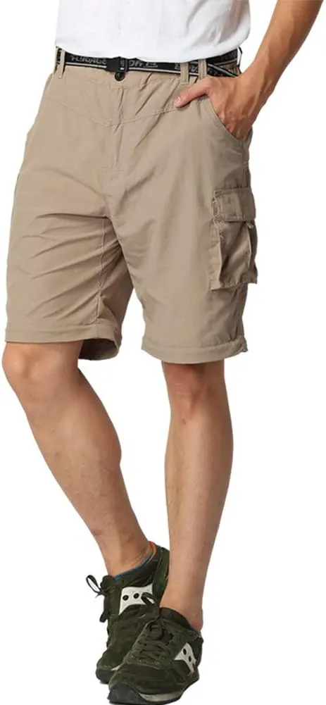 JOMLUN Boy??s Scout Pants Convertible Hiking Quick Dry Zip Off Pants Outdoor Climbing Casual Trouser Kids Youth Cargo Pants