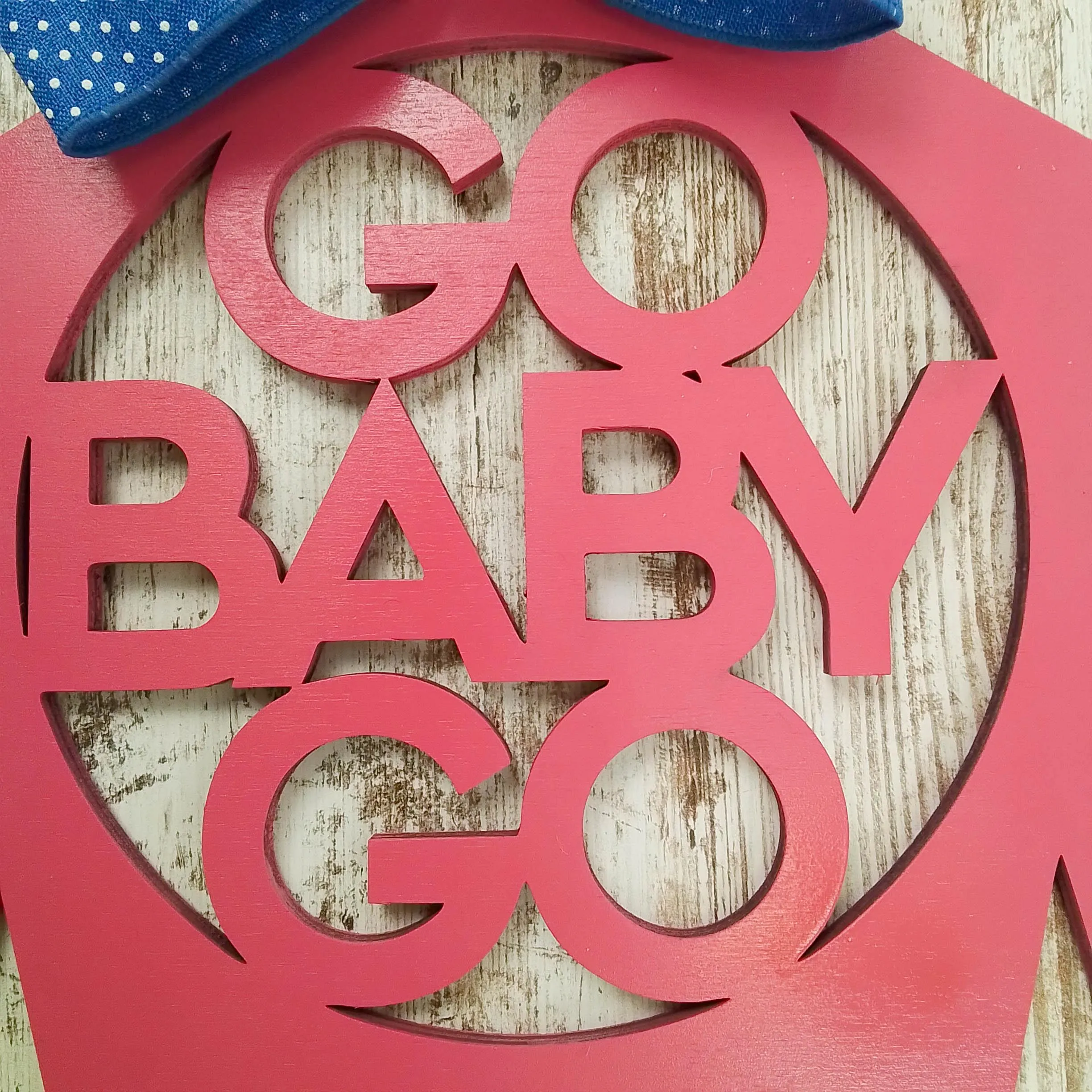 Kentucky Derby Go Baby Go door hanger