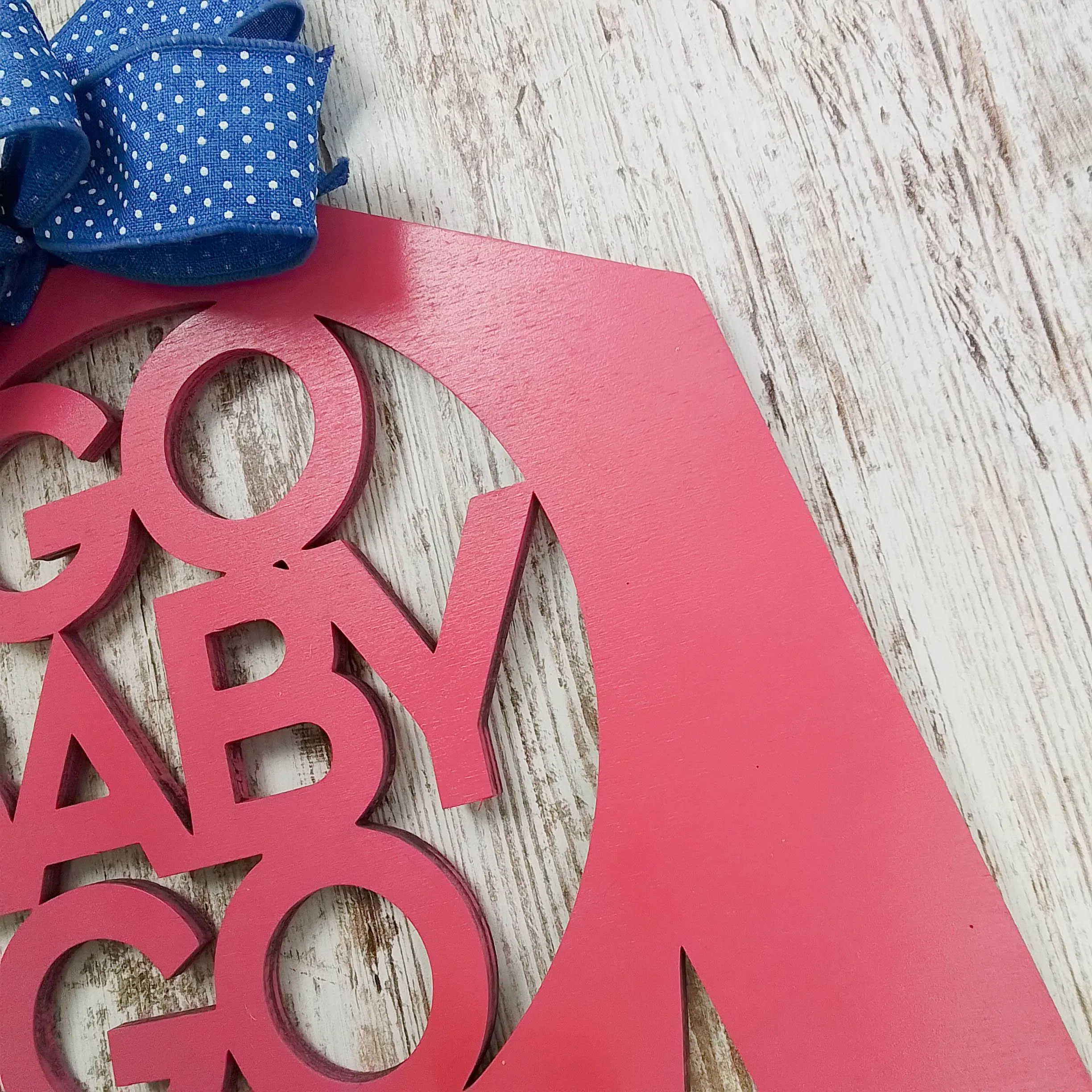 Kentucky Derby Go Baby Go door hanger