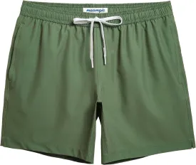 maamgic Mens 7" Stretch Swim Trunks Quick Dry Mesh Lining Swimwear Bathing Suits