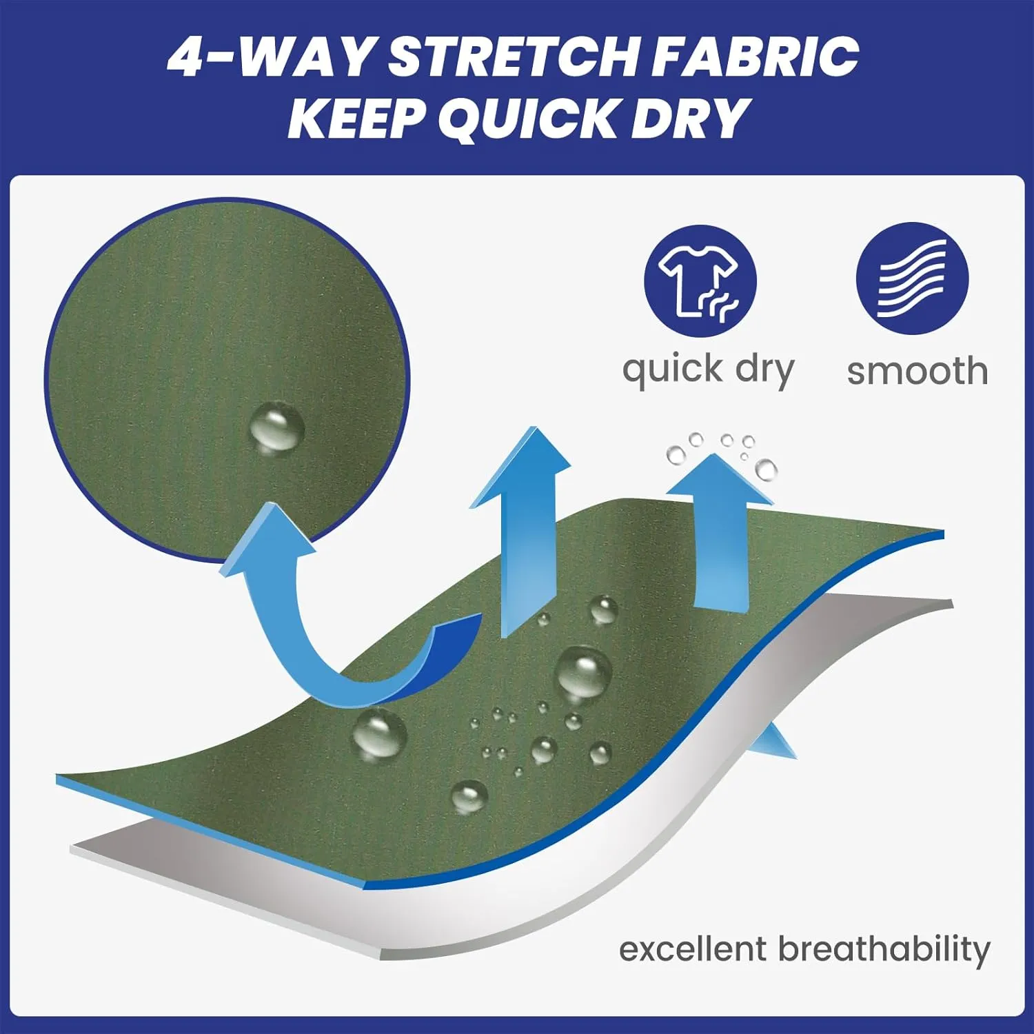maamgic Mens 7" Stretch Swim Trunks Quick Dry Mesh Lining Swimwear Bathing Suits
