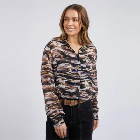 Mala Abstract Blouse - Print