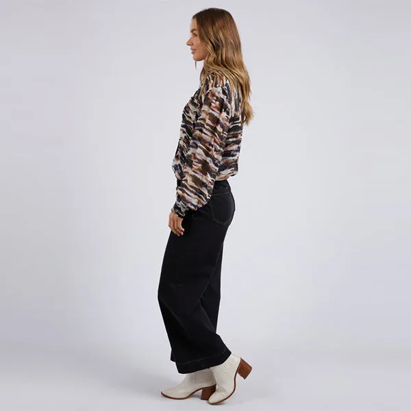 Mala Abstract Blouse - Print