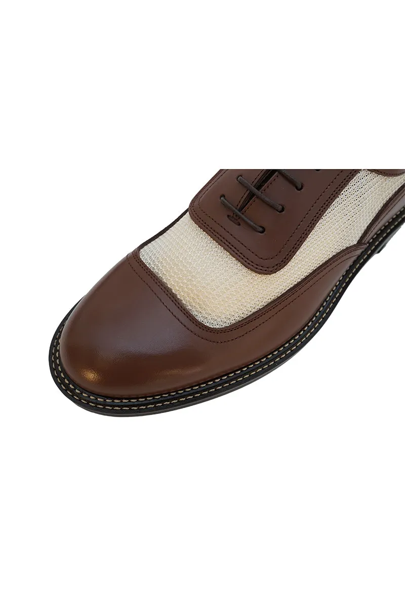 Mesh 2-tone Spectator Shoes