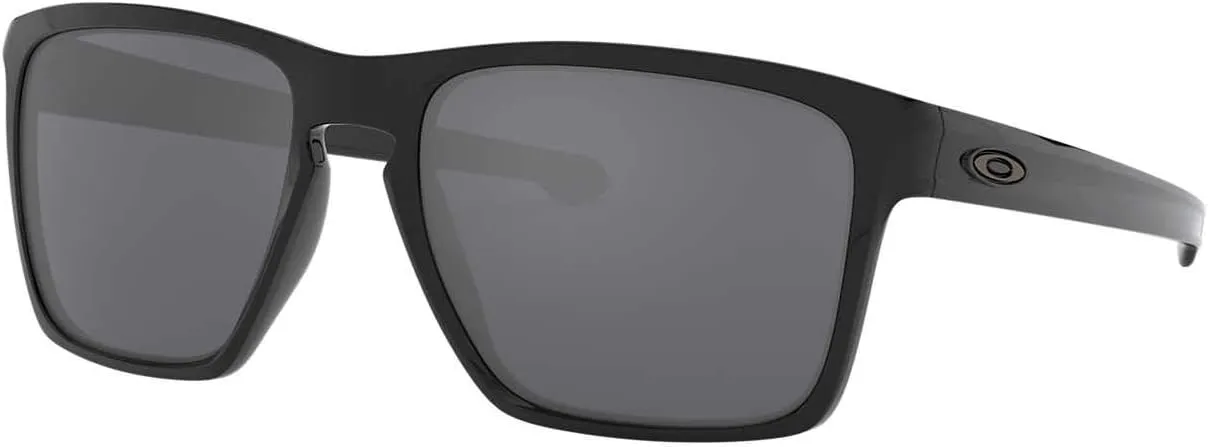 Oakley Man Sunglasses Matte Black Frame, Grey Lenses, 57MM