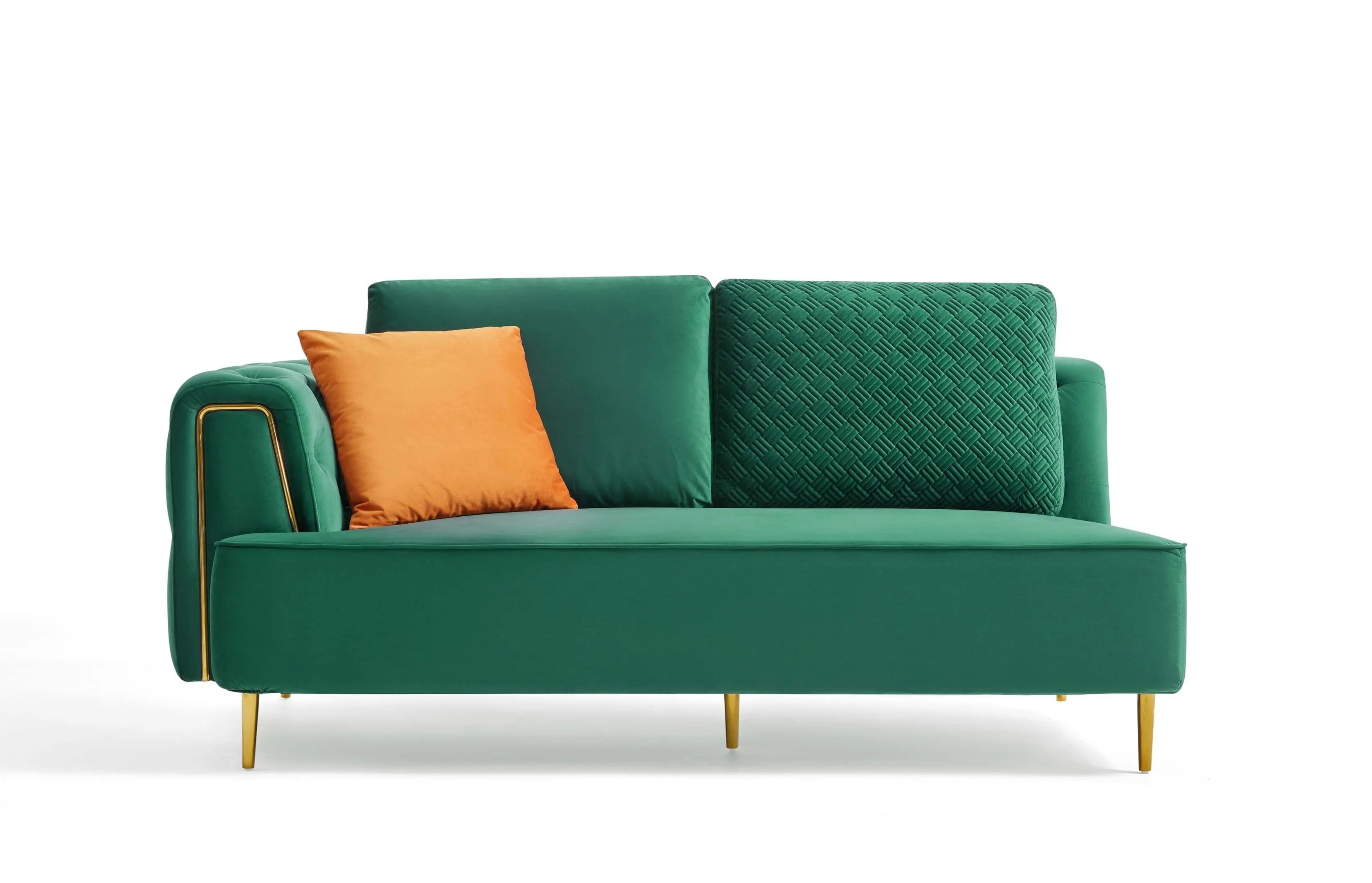 Rubeza Sofia  2 Seater/Corner/2 Seater - Emerald Green
