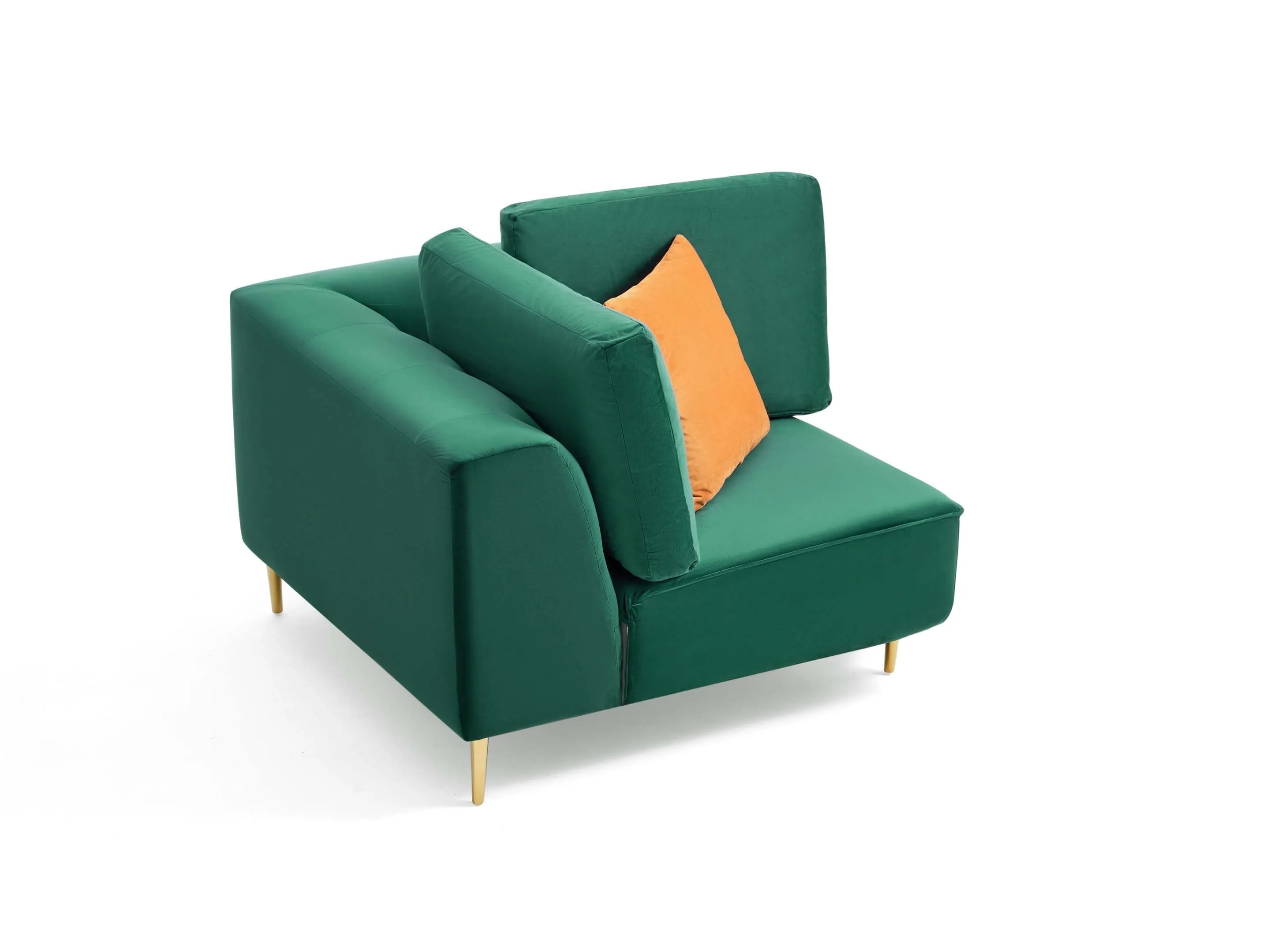 Rubeza Sofia  2 Seater/Corner/2 Seater - Emerald Green
