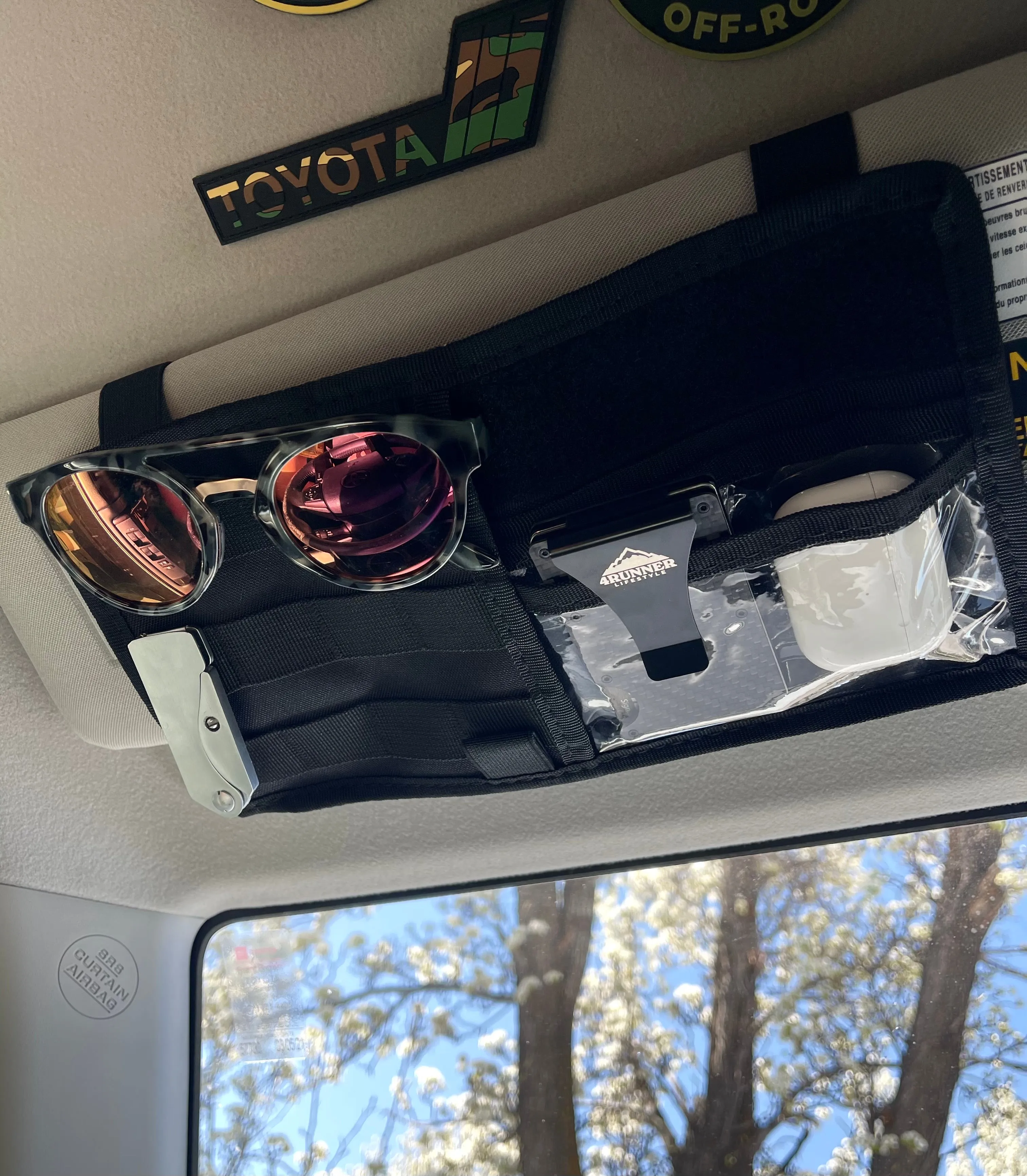 Sun Visor Molle Panel