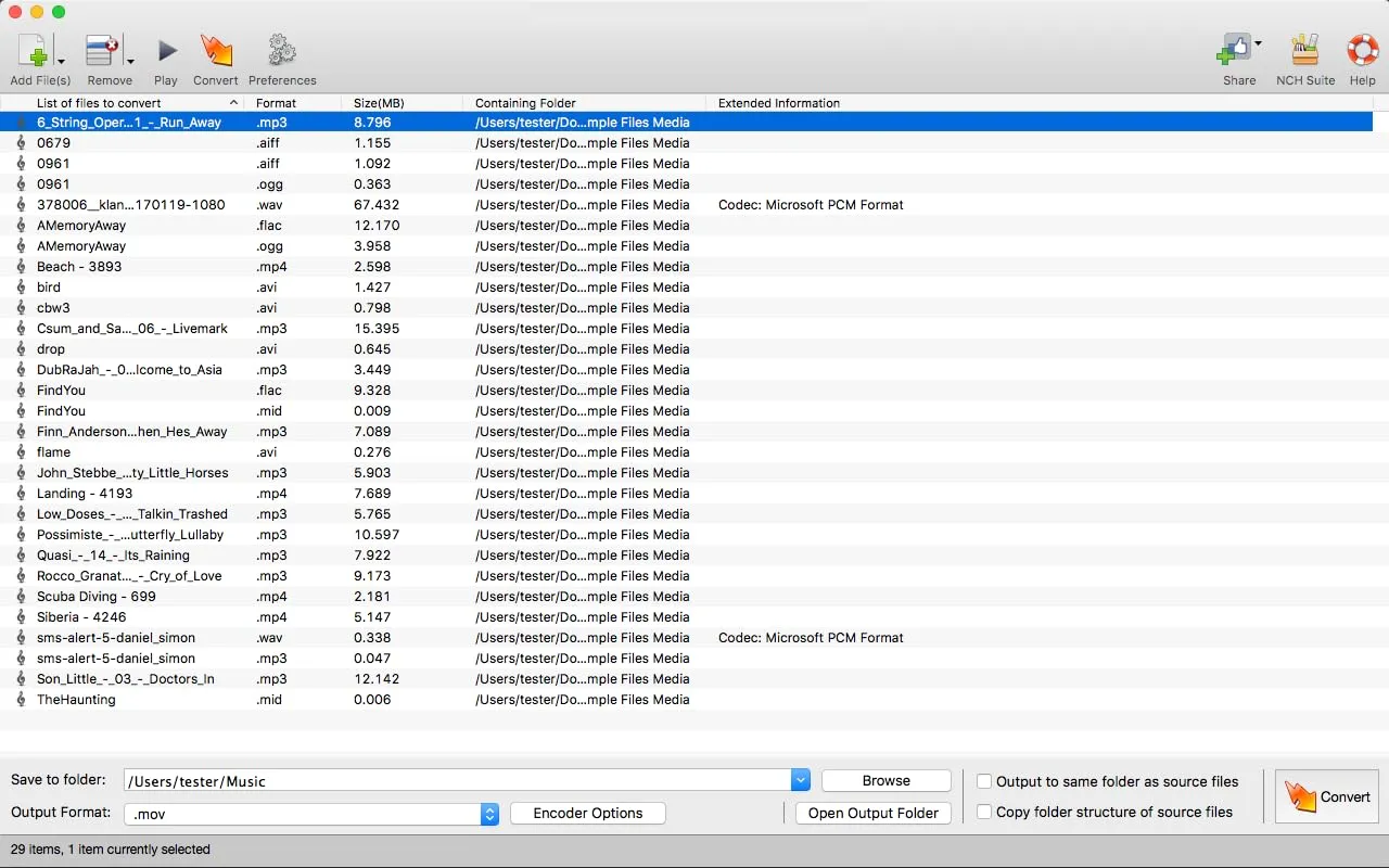 Switch Plus Audio File Converter [Mac Download]