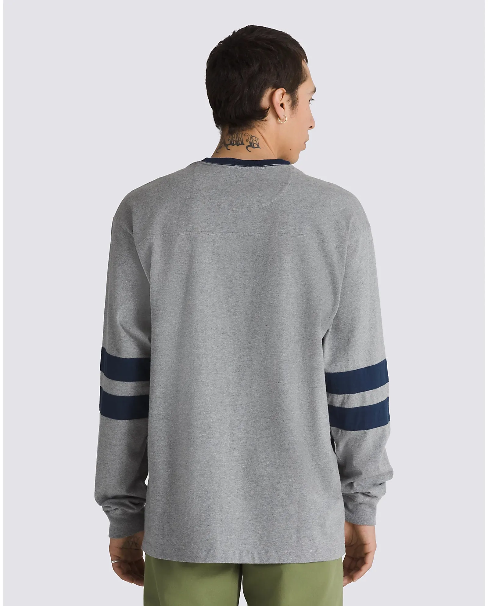 Vans Mens Sanders Varsity Long Sleeve Knit Shirt