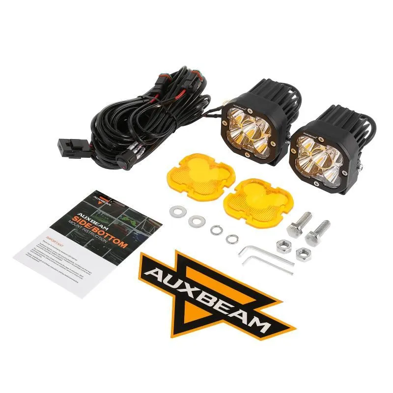 XP-ULTRA Series 3 Inch 80W 9600LM LED Pods Lights White&Amber
